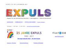 Tablet Screenshot of expuls.de